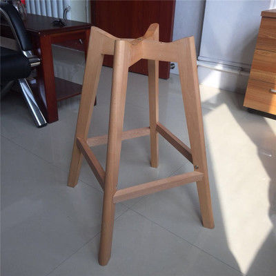 Beech Black Chair Wooden Legs With Smooth Appearance Texture