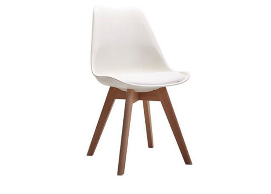 Anticorrosive Modern Plastic Dining Chairs Stable Structure