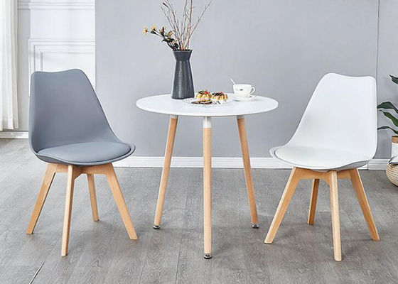 Refined Double Stitching For Durable Beech Leg Chairs