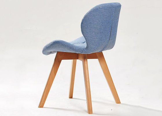 Beech Leg Modern Wood Dining Chairs Ergonomics For Leisure Domestic
