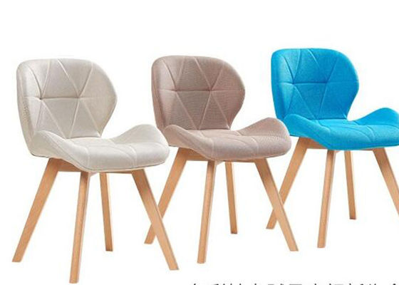 Beech Wooden Chair With High Density And High Resilience Foam Cushion