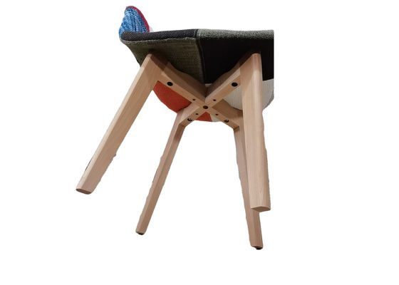 Beech Leg Solid Wood Dining Chairs , Wooden Indoor Chairs Non Toxic