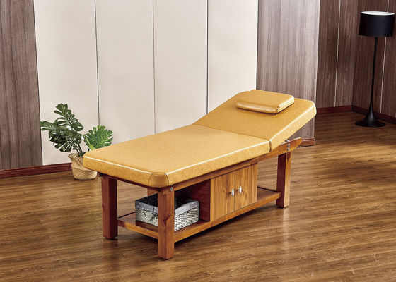 Multifactional Portable Beauty Couch With Detachable Headrest Design