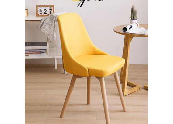 Ergonomic Curved Nordic Style Dining Chair beech Dining Room Furniture
