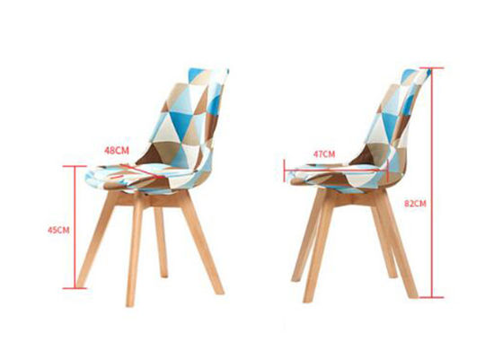 Multifunctional Modern Contemporary Dining Room Chairs With Beech Wood Leg
