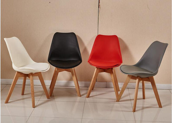 No Deformation Contemporary Wood Dining Chairs , Luxury Modern Accent Chairs