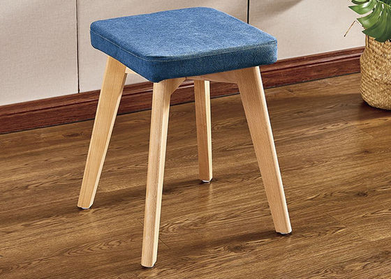 European Style Makeup Vanity Chair , Smell Free Dressing Table Vanity Stool